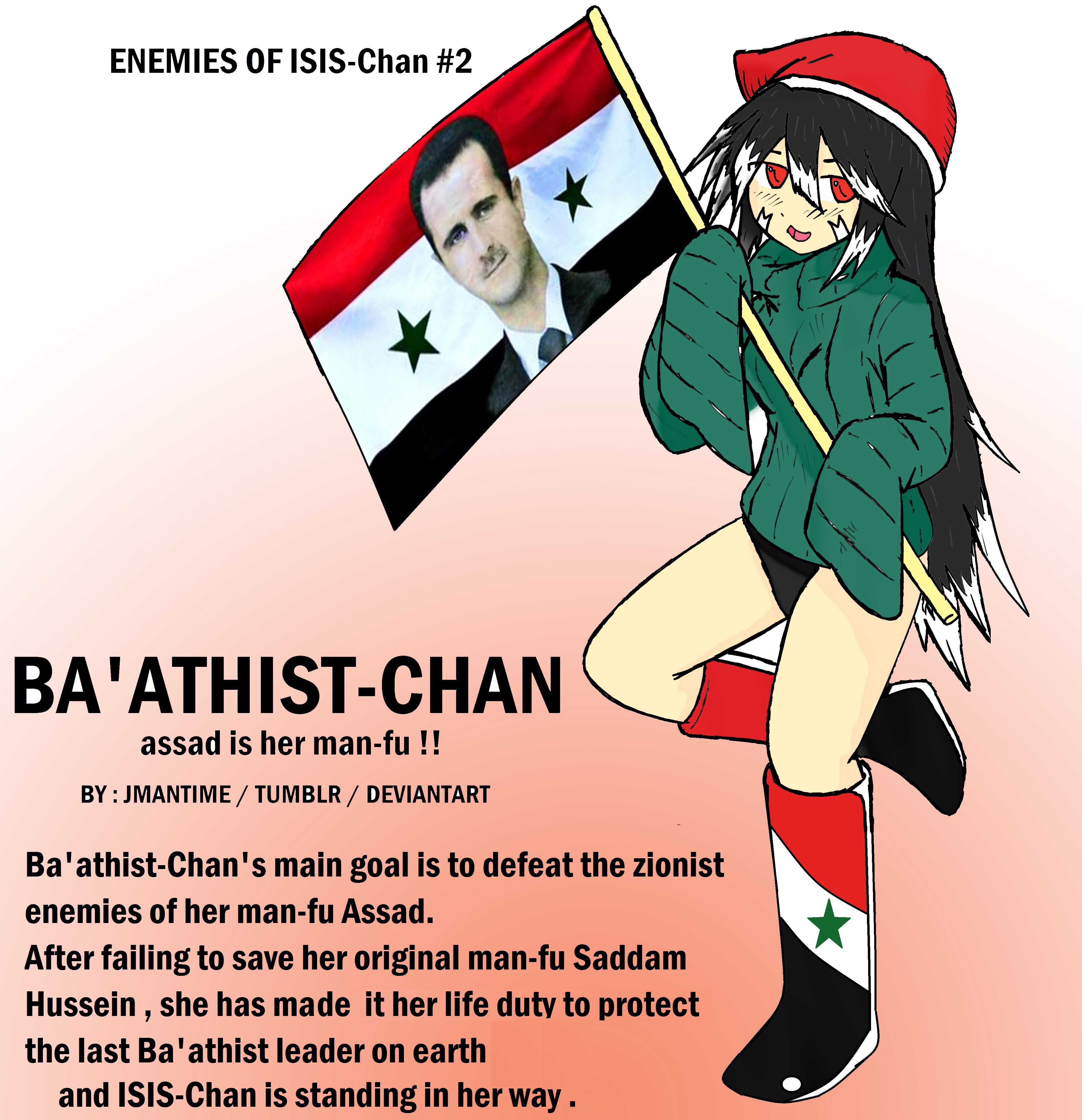 Ba'athist-Chan - Assad is her man-fu