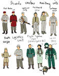 Shirudan Army Auxiliary Uniforms