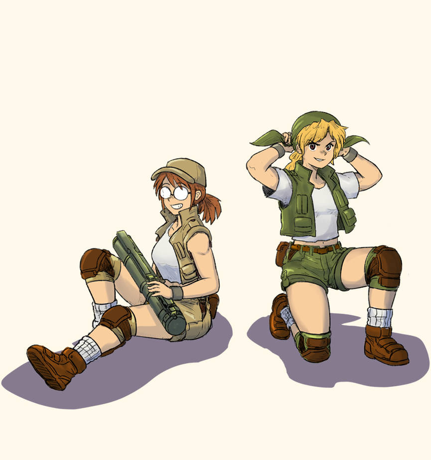 FIO AND ERI In the Bathroom (Animated History) by JonnathanT on DeviantArt