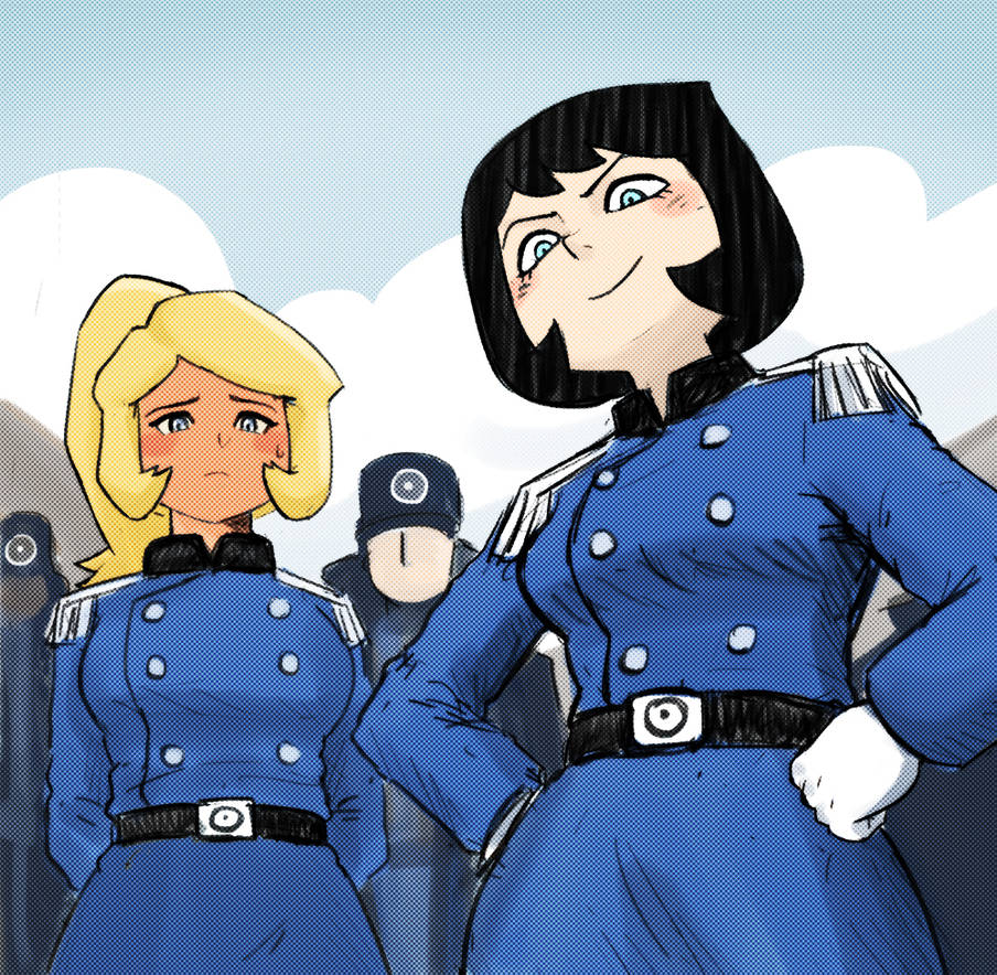 Blu Rivers Revolution Harridan n Estella by jailgurdnegative on DeviantArt