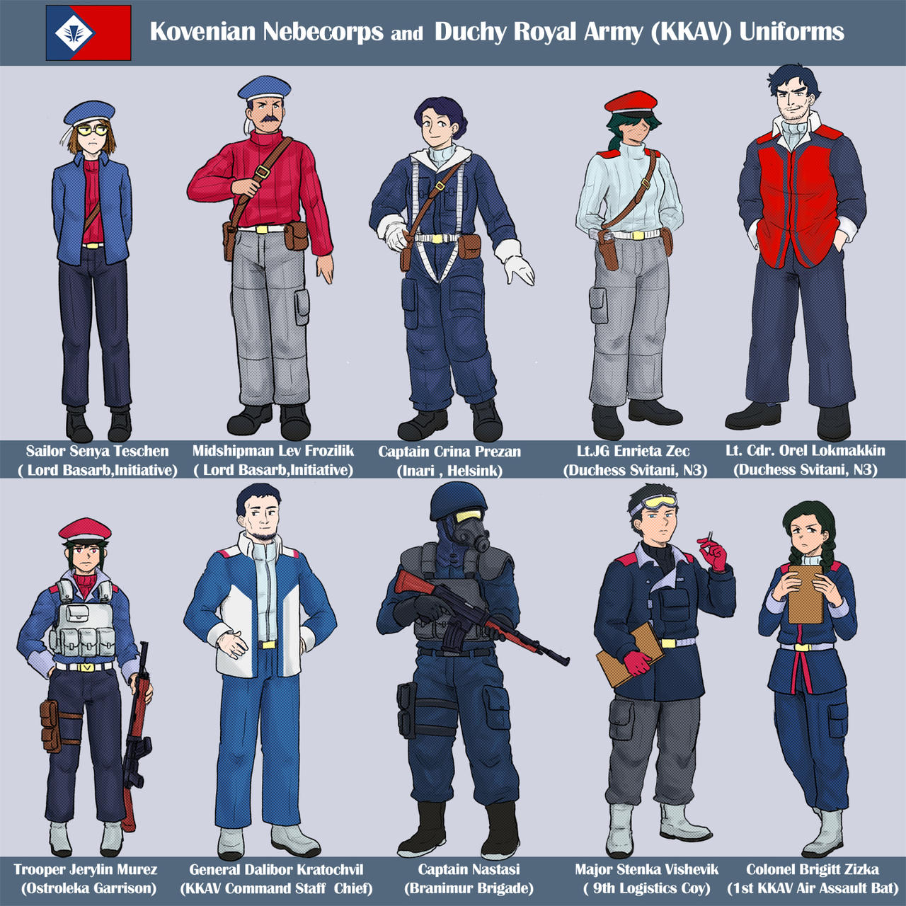Kuppet Uniform Koven Uniforms by jailgurdnegative on DeviantArt