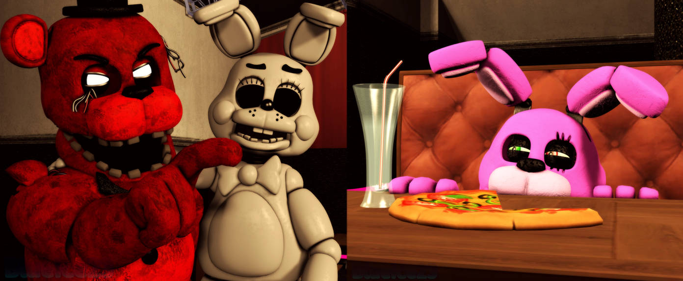 Fnaf Pink Rabbit (SFM FNAF MEME) RedBear Yelling at Pink Rabbit by Blueice23 on DeviantArt