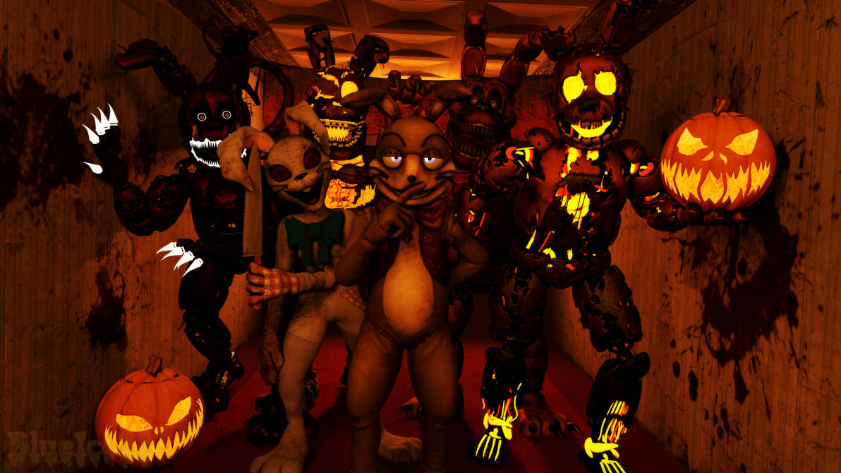 Monster Rabbit Fnaf (SFM FNAF) Rabbits From Hell by Blueice23 on DeviantArt