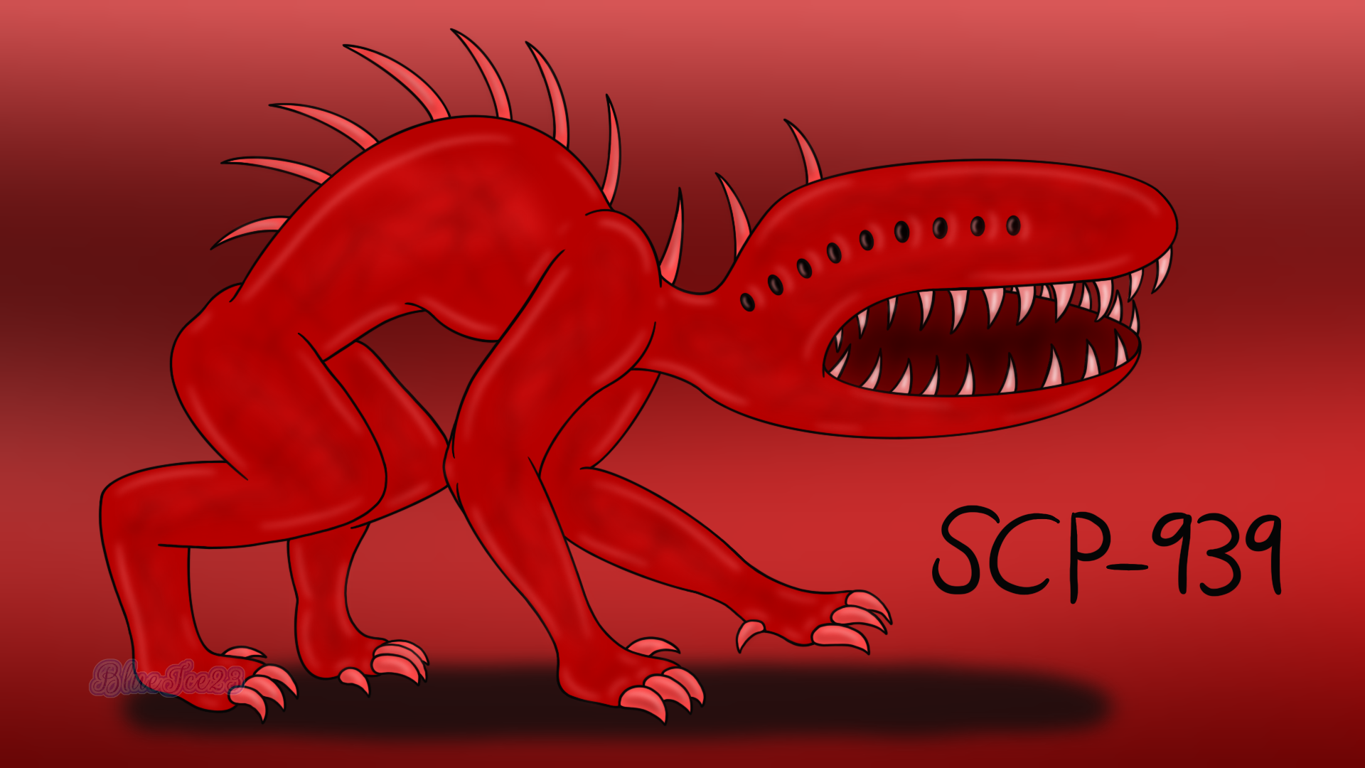 SCP-939 by Batterymaster on DeviantArt