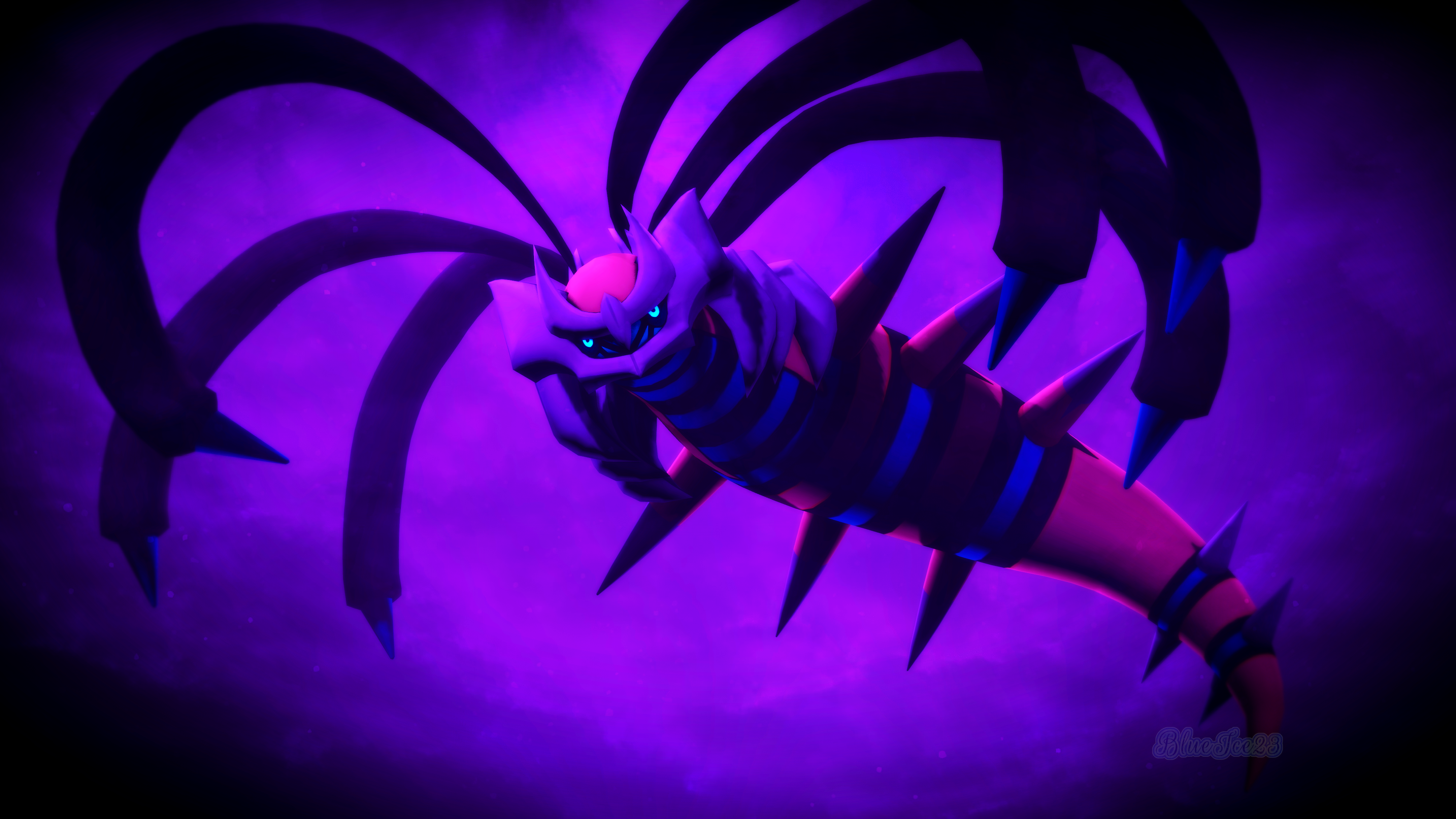 Shiny Giratina by ElementalDraws on DeviantArt