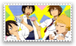 Stamp Danshi koukousei no nichijou by Lulusaki-Seki59