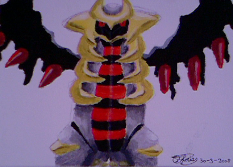 Giratina painting