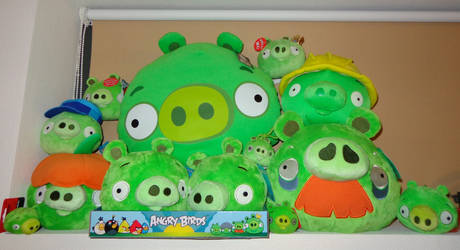 Army of plush Piggys 24 july 2012