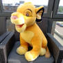 Giant Paris Simba cub plush