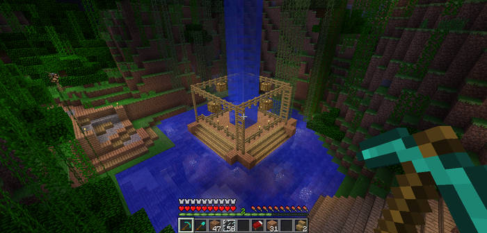 Minecraft Treehouse Base