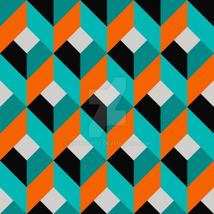 Deep Box Type Patterns Geometric Pattern: Box: Blue by redwolfoz on DeviantArt
