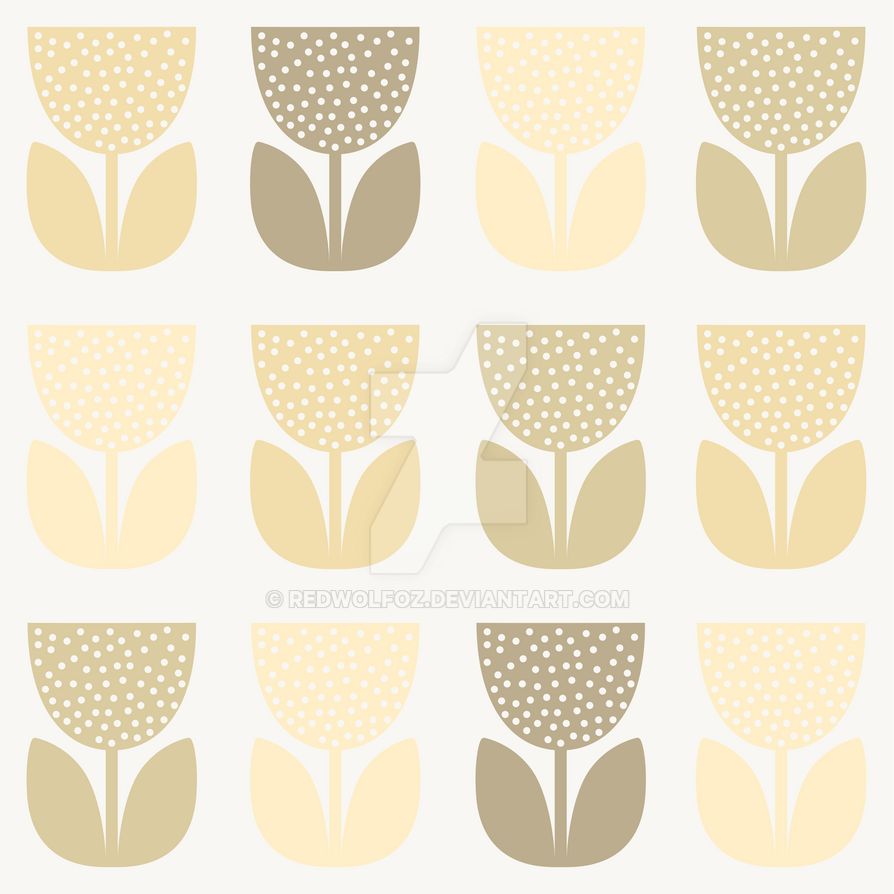Poppy Pattern Geometric Geometric Pattern: Poppy: Light Brown by redwolfoz on DeviantArt