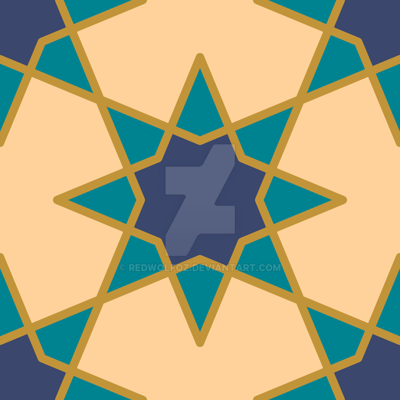 Geometric Pattern: Octagram: Fantasy by redwolfoz on DeviantArt