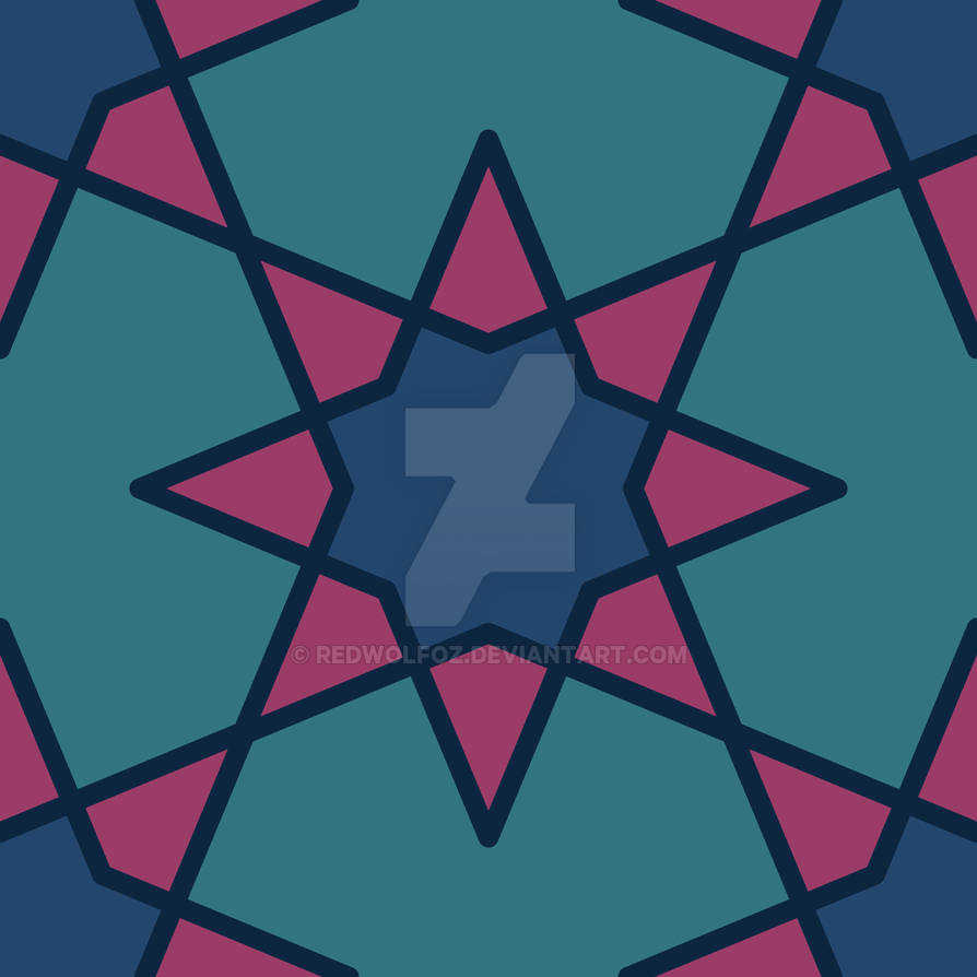 Geometric Pattern: Octagram: Bangalow by redwolfoz on DeviantArt