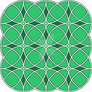 Geometric Pattern: Lattice Circle: Malachite