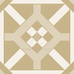 Geometric Pattern: Seville: Sandstone Dark
