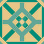 Geometric Pattern: Seville: Turquoise Light