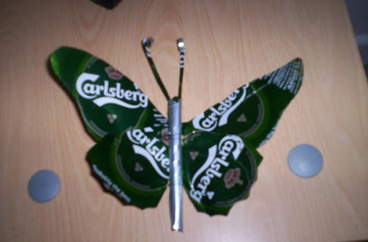 beercan butterfly.