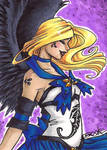 ACEO #144 Onyx Raven by SailorAlcyone