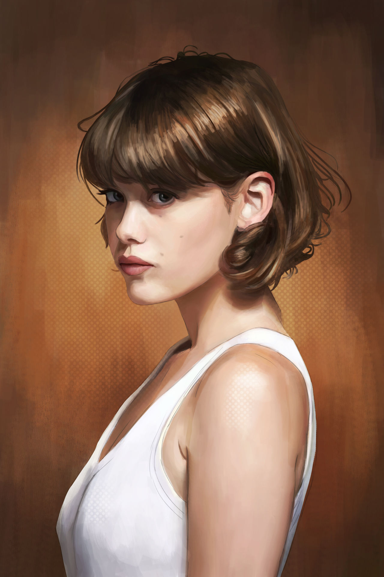 Portrait Painting 1 by yigitsen16 on DeviantArt