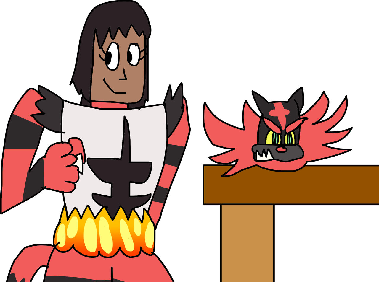 Inceroar Pokemon Costume contest-Inceroar by ArtworkofThinglet on DeviantArt