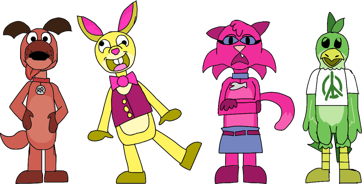 Red Rover Mascots by ArtworkofThinglet on DeviantArt