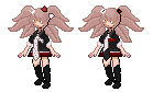 Fake Junko and Junko Enoshima Pokemon Sprites