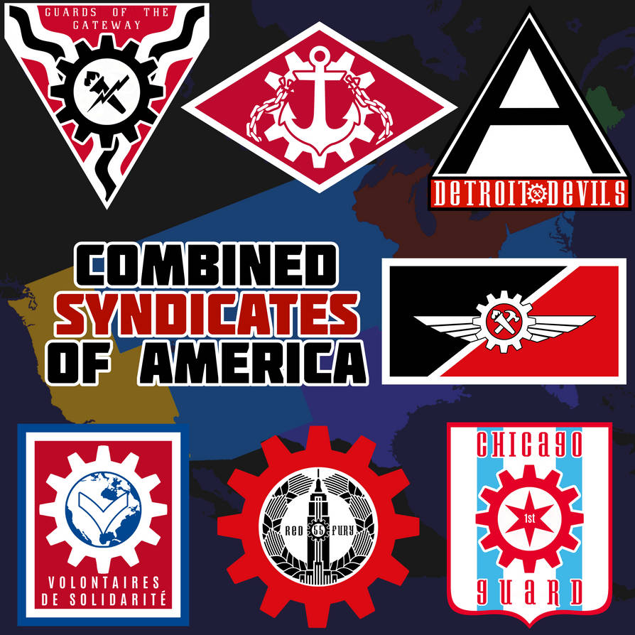 Combined Syndicates of America Patches by OsmanMan on DeviantArt