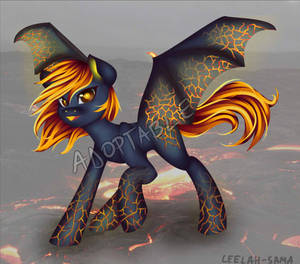 Lava Pony Adoptable - 20$/2000 points