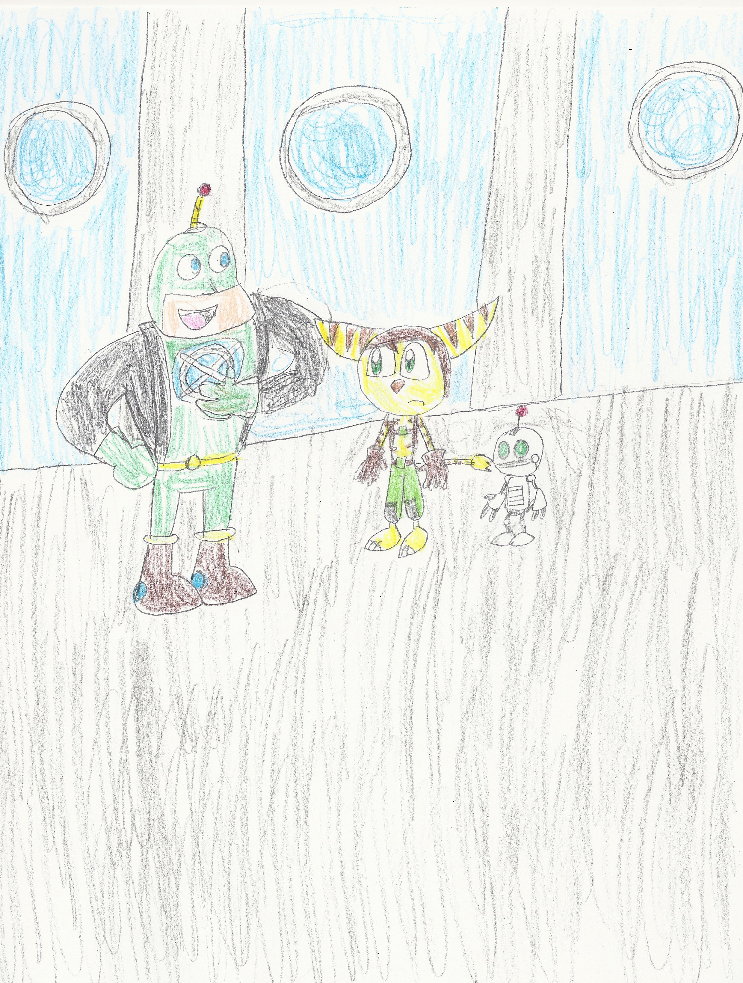 Meeting Captain Qwark