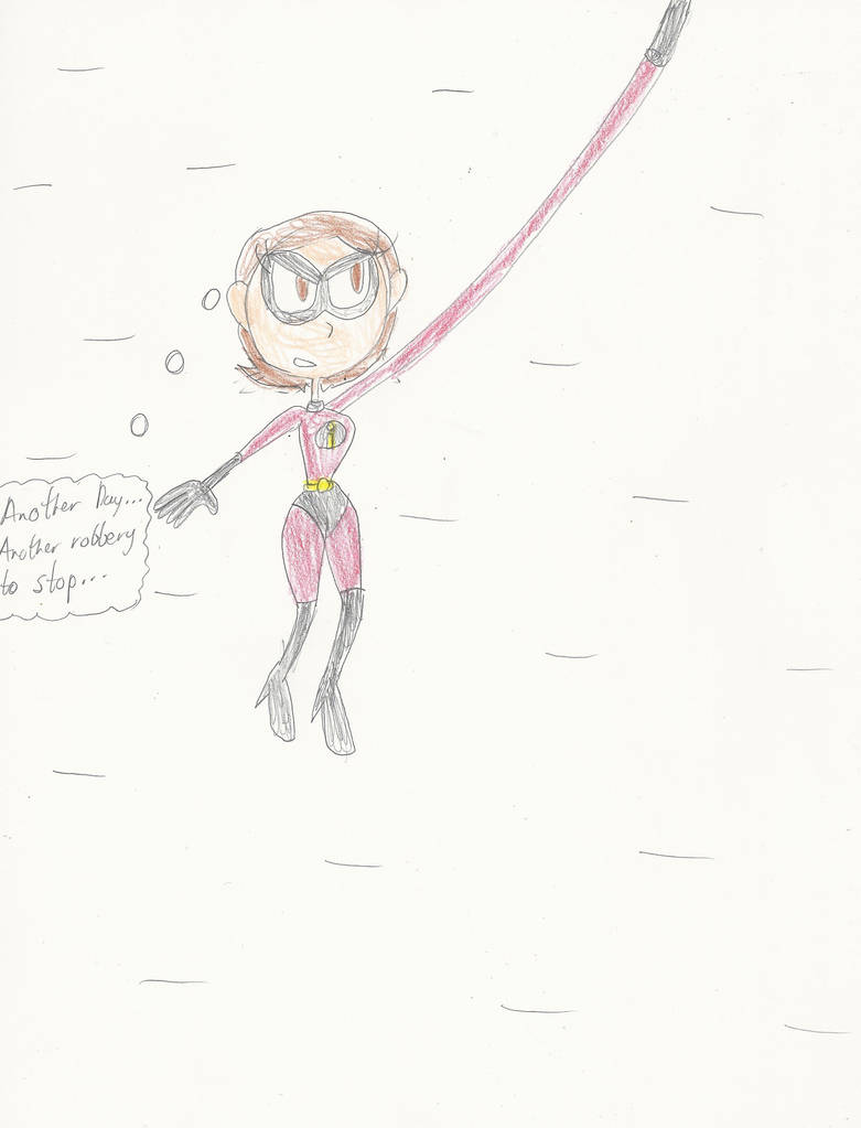 Mrs Incredible in Action by ErinGamer90 on DeviantArt