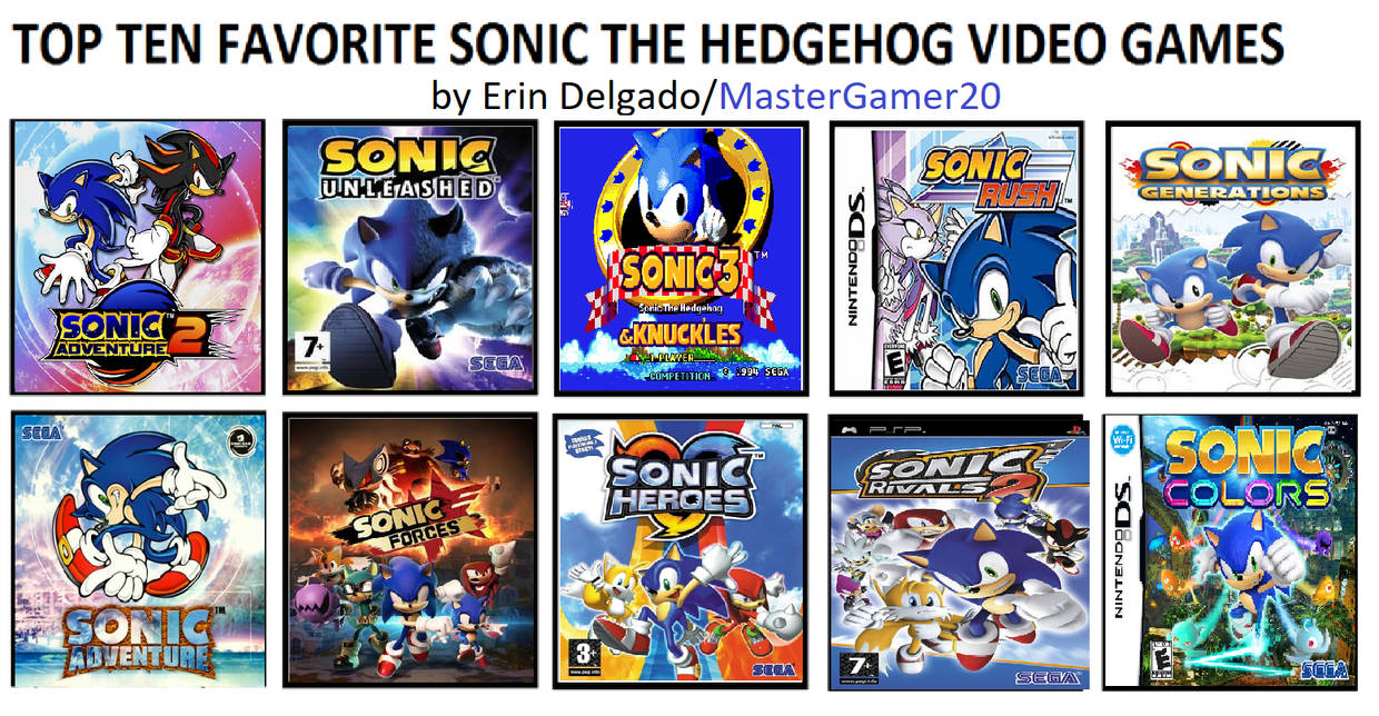 The 10 Best Sonic Games