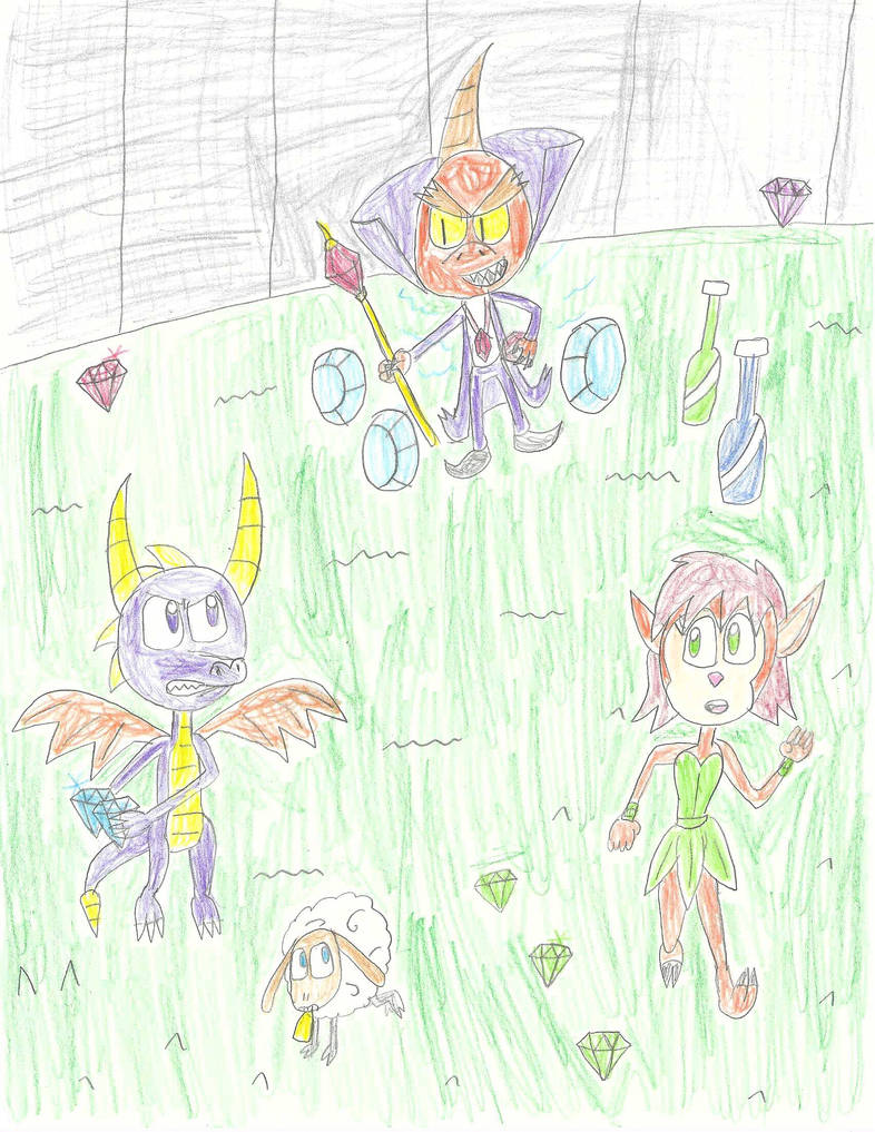 Spyro Team Rumble by Erin-Gamer-90 on DeviantArt