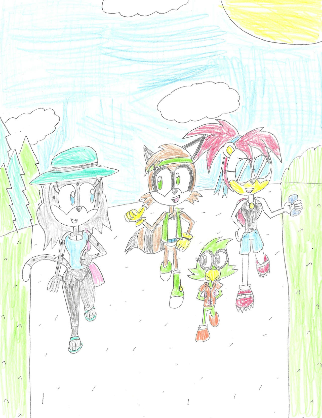 Radical Deviantart Team Radical's Spring Break Walk by Erin-Gamer-90 on DeviantArt