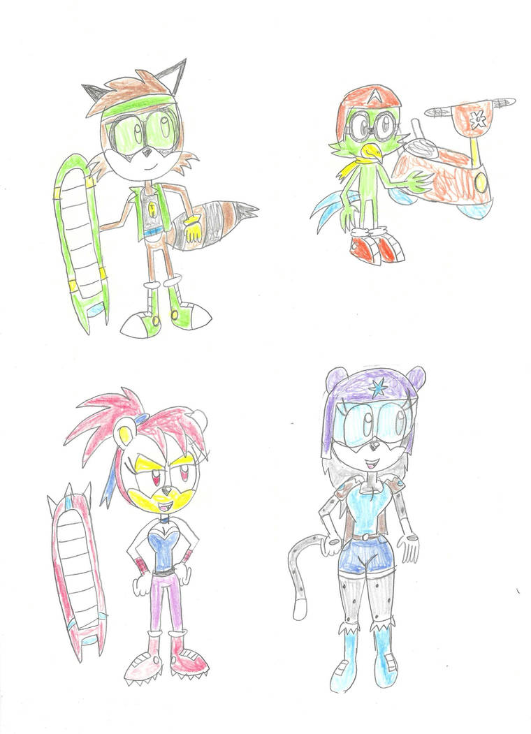 Team Radical (Riders Edition) by Erin-Gamer-90 on DeviantArt