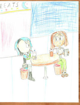 BG: Gwen x Courtney's Milkshake Date