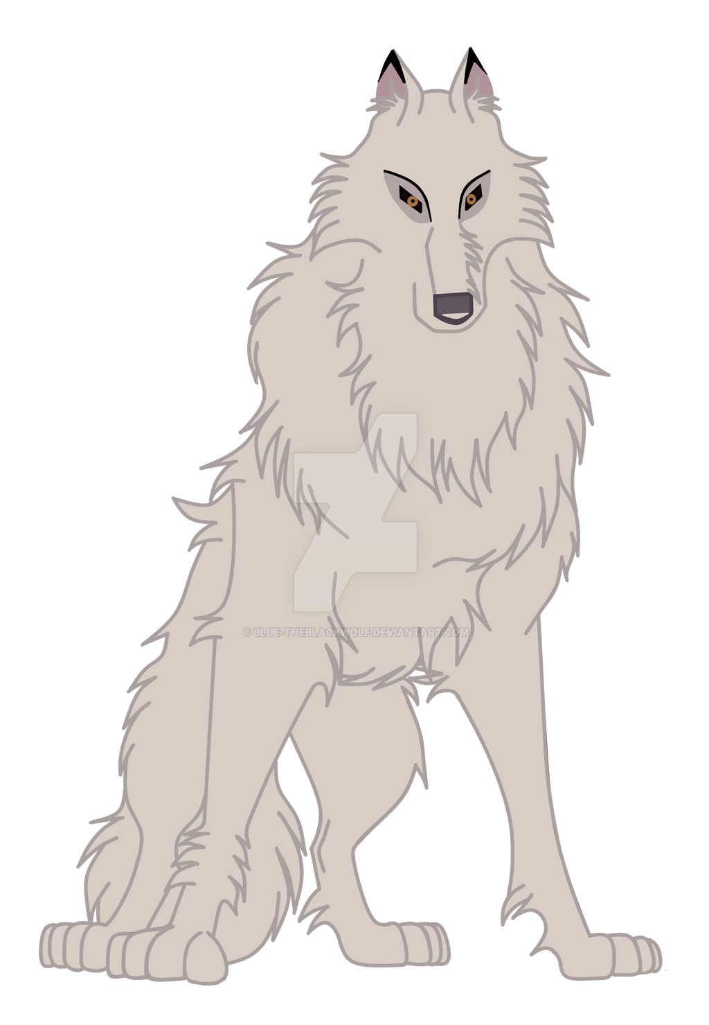 Aniu Balto / Aniu The White Wolf by Blue-TheBlackWolf on DeviantArt
