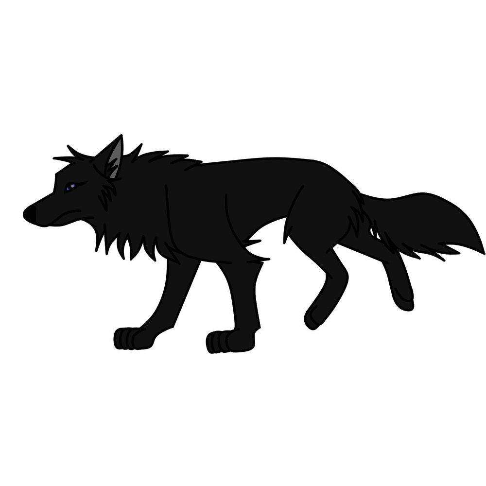 Blue / GIF by BlueTheBlackWolf on DeviantArt