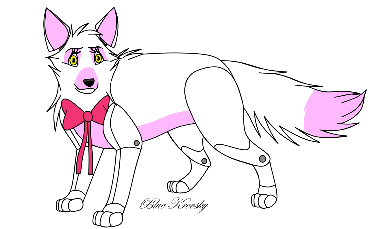 FNAF / Mangle by BlueKrovsky on DeviantArt