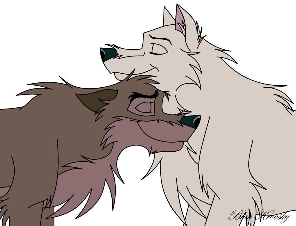 Aniu Balto and Aniu / Mother and Son by Blue-TheBlackWolf on DeviantArt