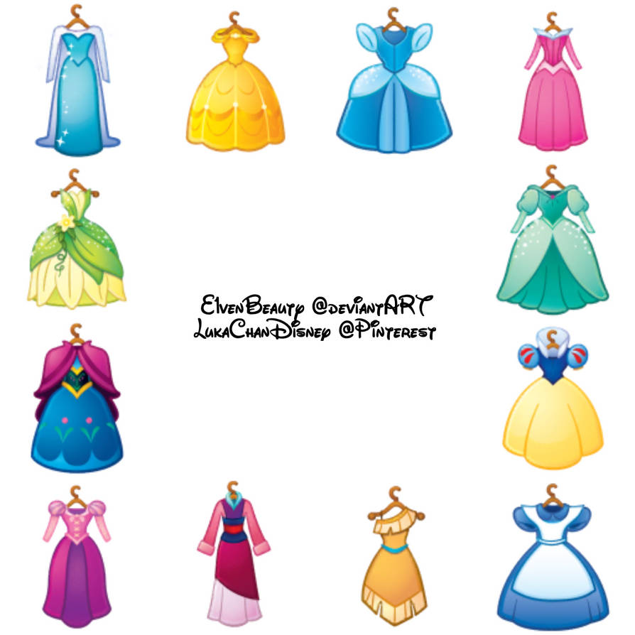 14. Disney Dresses collection by e1venbeauty on DeviantArt