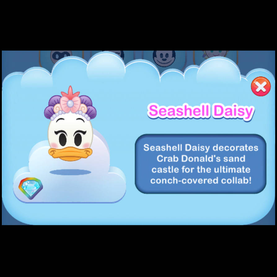 Daisy Duck (seashell) by e1venbeauty on DeviantArt