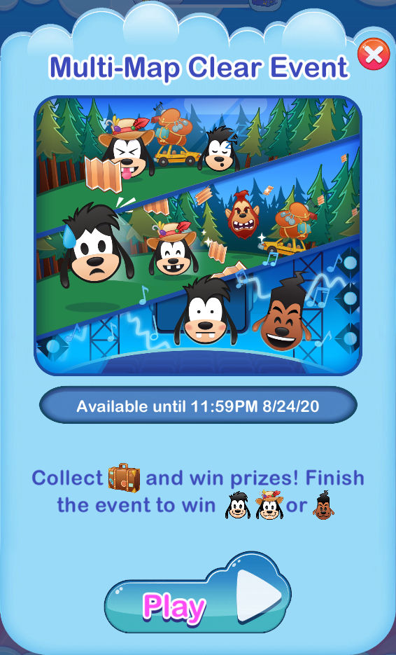 Goofy Map #92 A Goofy Movie Multi-Map Clear Event by e1venbeauty on DeviantArt