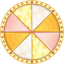 Premium prize wheel (PNG)