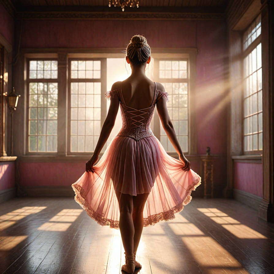 Beautiful view of a ballerina back by thifanyjohnst on DeviantArt