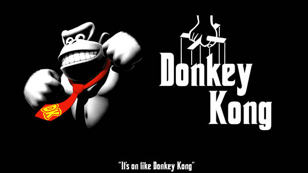 Donkey Kong Godfather Style