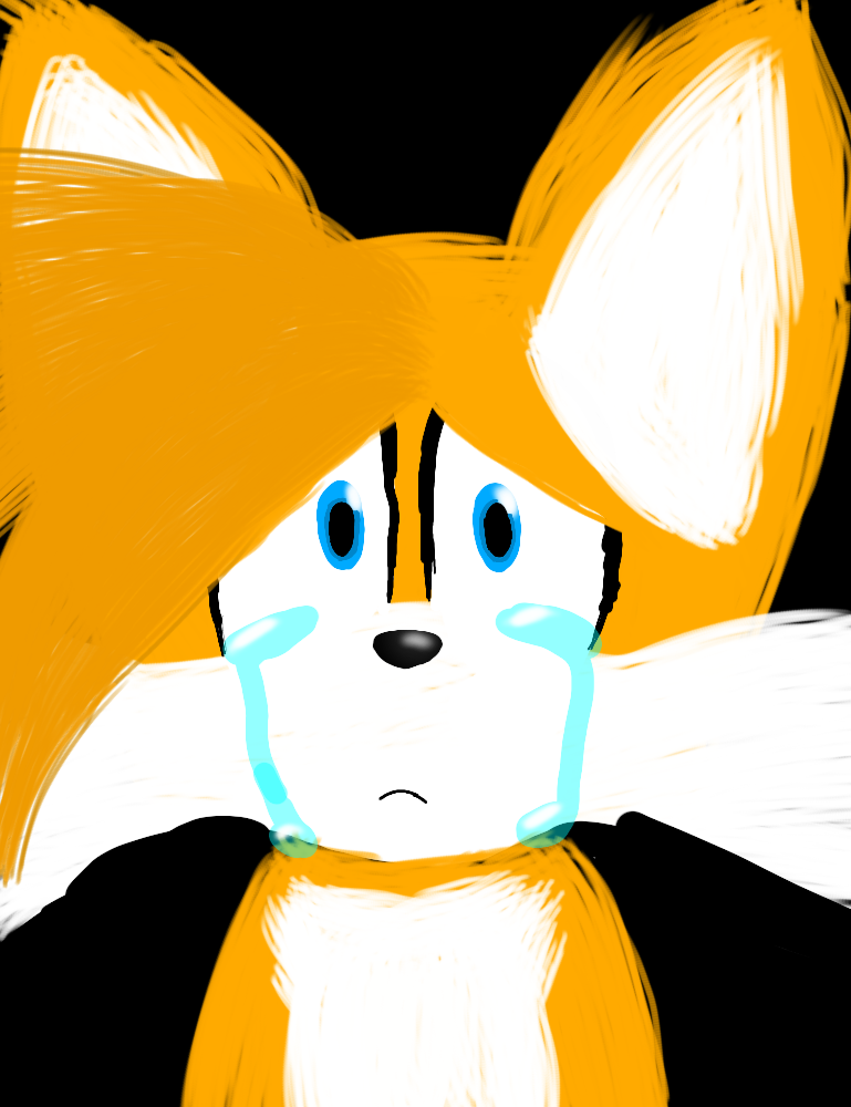 Deviantart Tails Sad Sad Little Fox~ Tails by TailsTheFox41 on DeviantArt