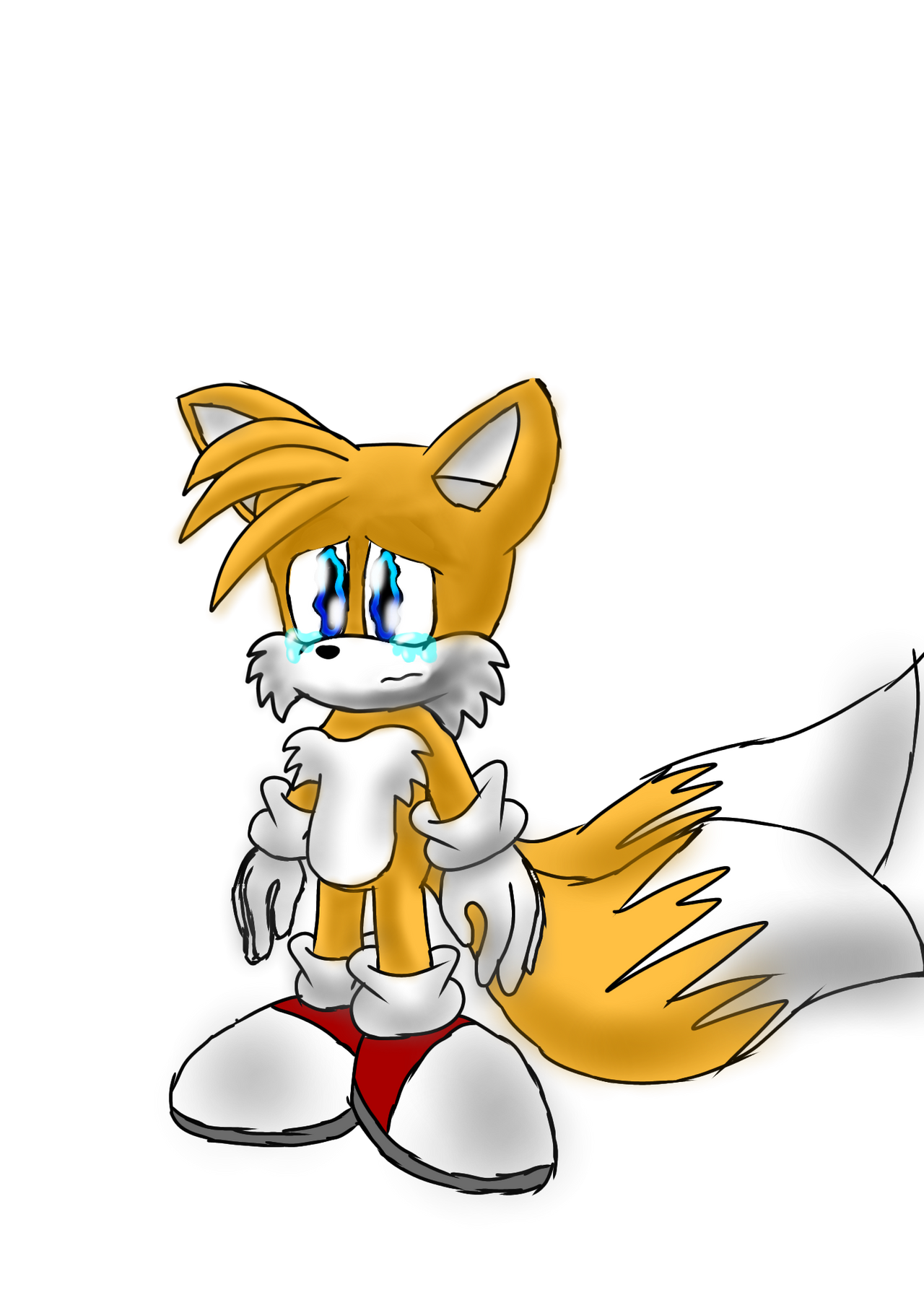 Deviantart Tails Sad My YouTube Tails Facial Expression/ Crying by TailsTheFox41 on DeviantArt