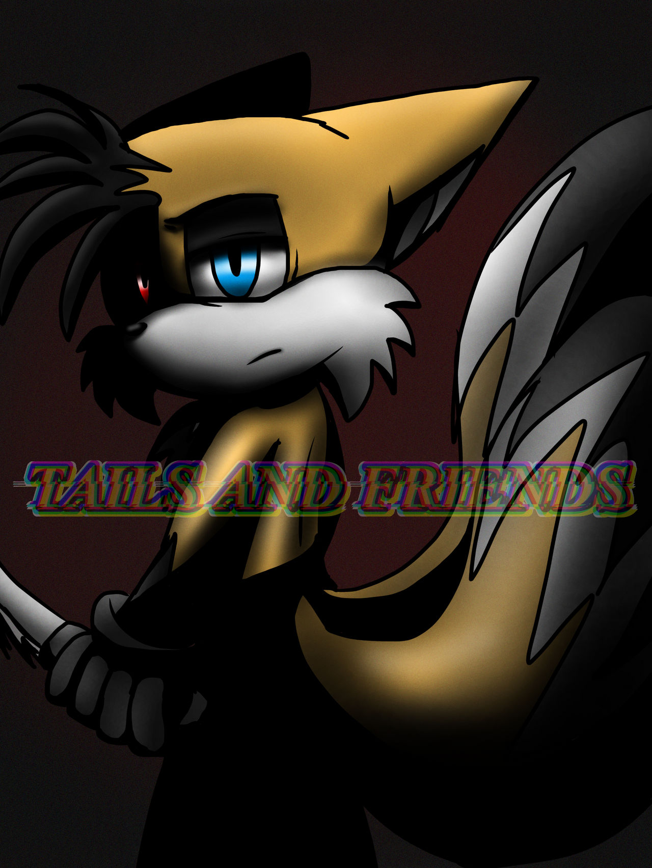 Evil Tails Deviantart Evil Tails by TailsTheFox41 on DeviantArt