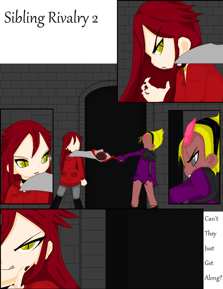Sibling Rivalry 2 by MaliceInTheAbyss on DeviantArt